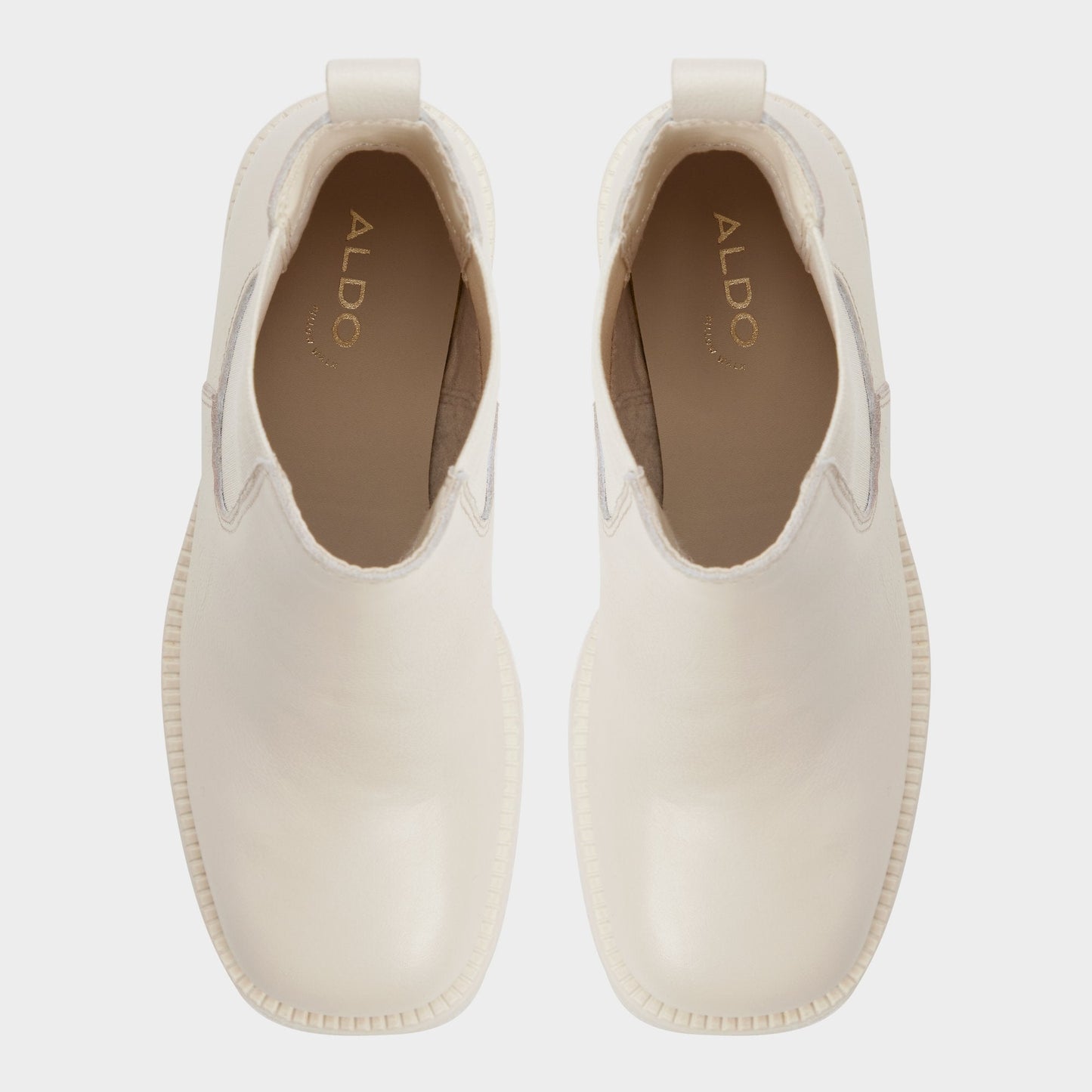 Anneliese in Other White - Chelsea boot, Lug sole | Aldo New