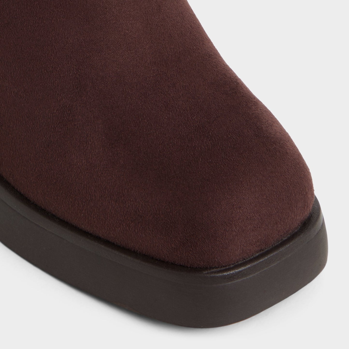 Auster in Dark Brown - Knee-high boot, Platform | Aldo New