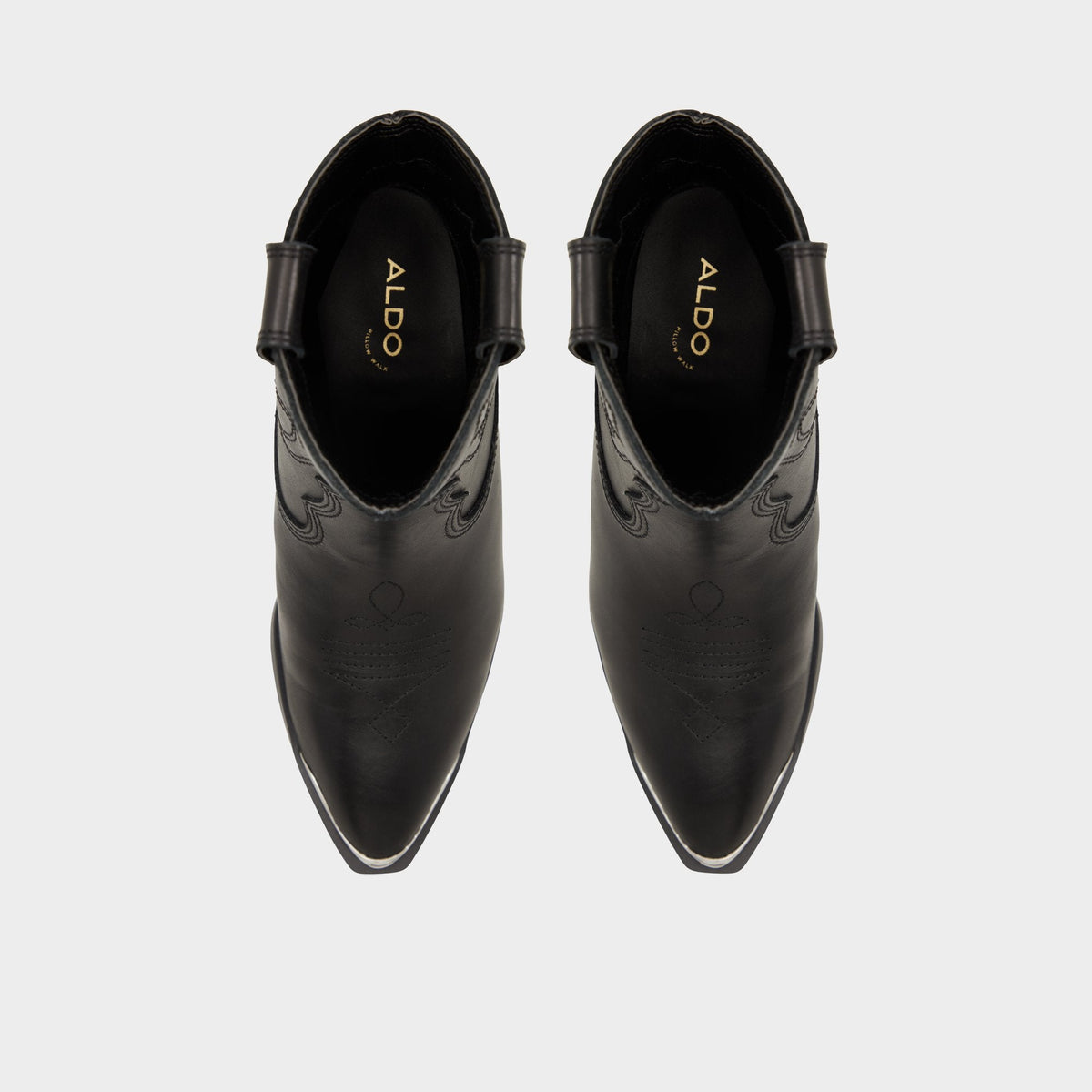 Valley Black Women's Western - Western boot, Block heel | Aldo Exclusive