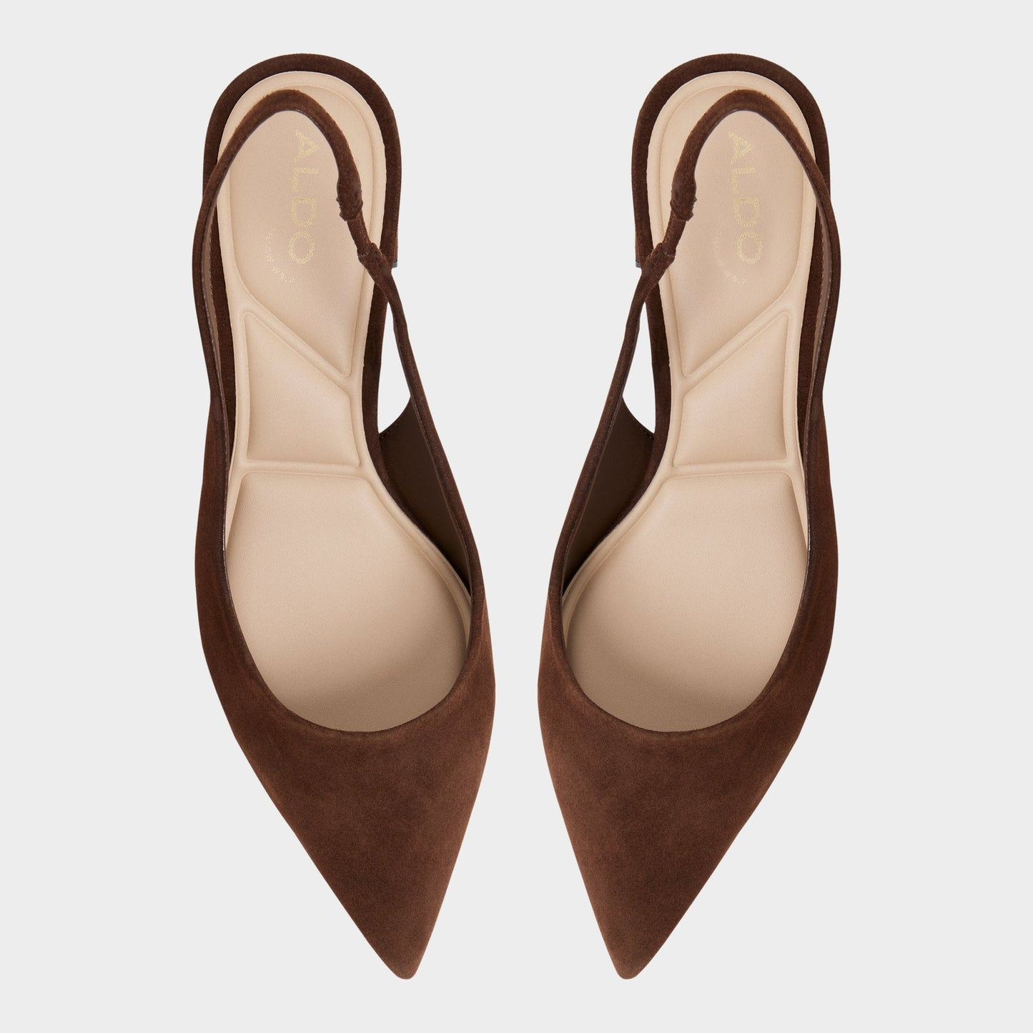 Uliana in Dark Brown - Slingback heel, Block heel | Aldo Classic