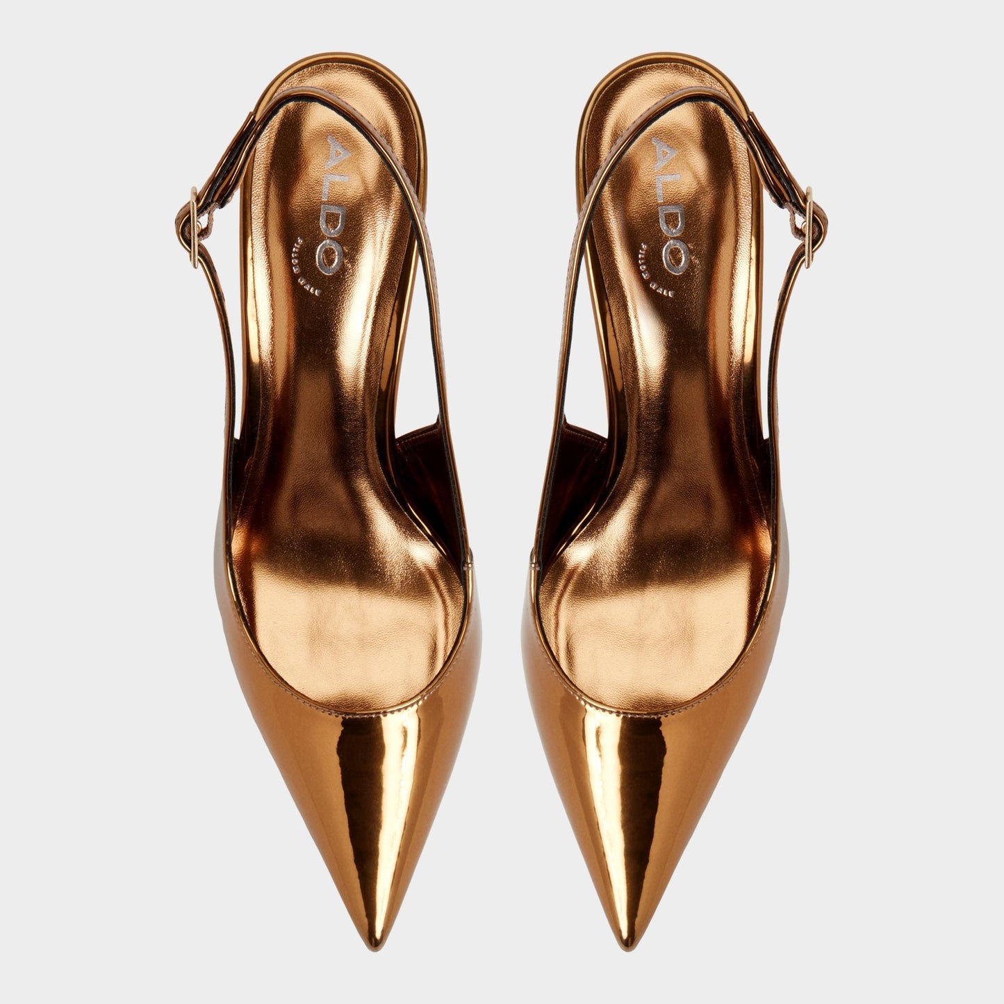 Seralina in Bronze - Slingback heel, Stiletto heel | Aldo Trending