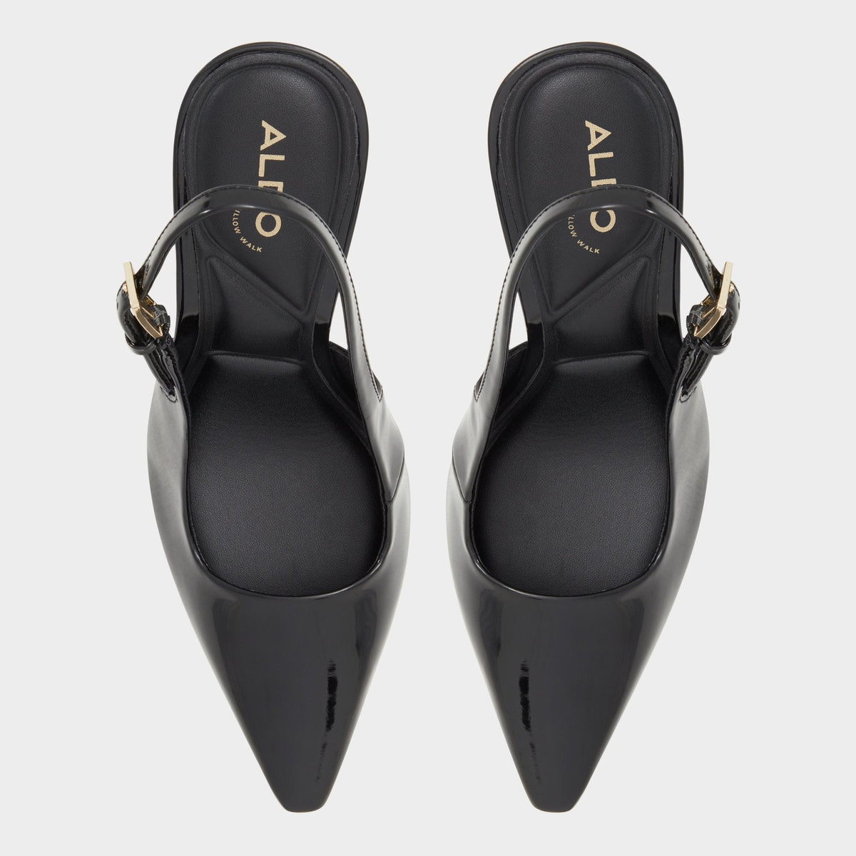Marysa Black Women's Slingbacks - Slingback heel, Stiletto heel | Aldo Classic