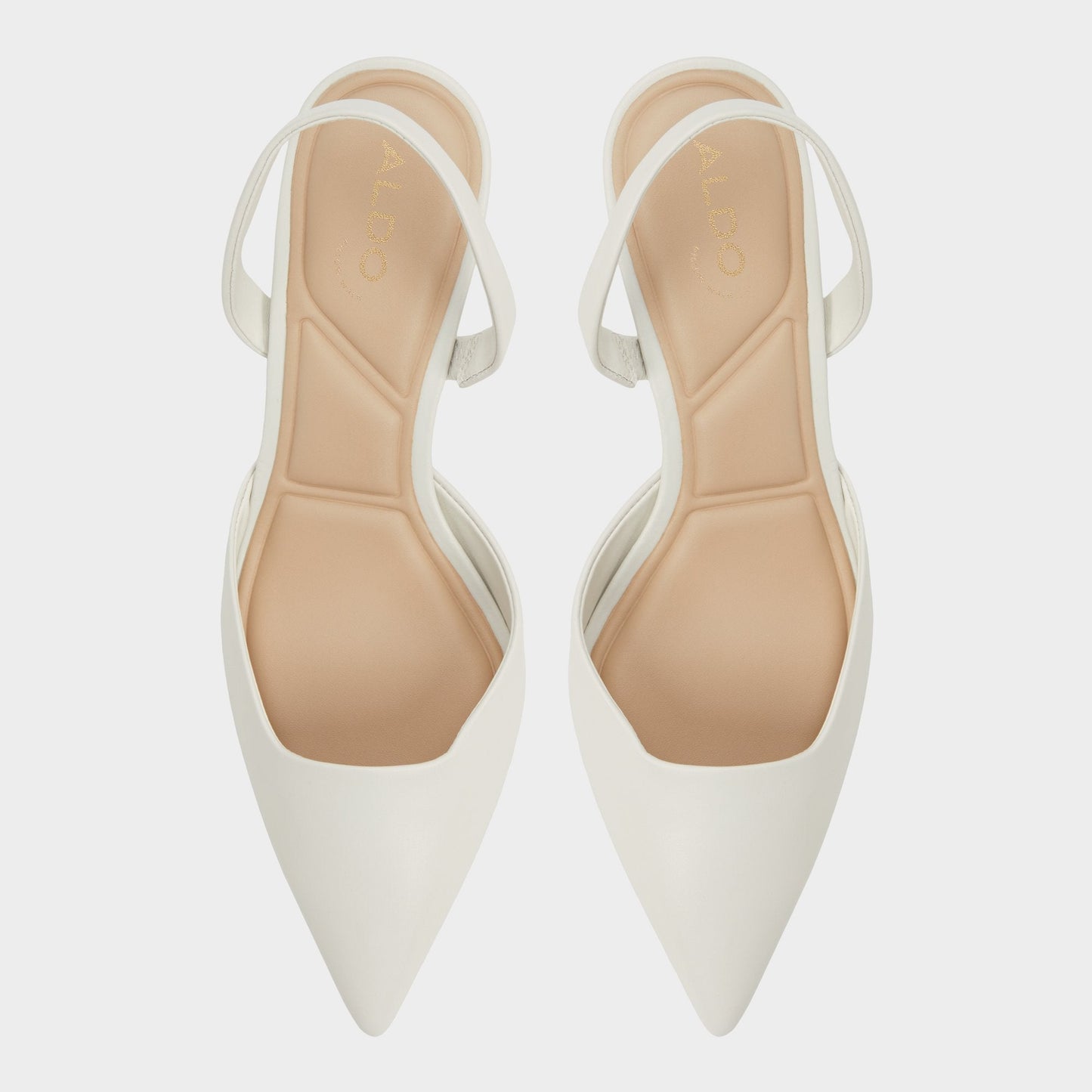 Gavedessi Open White Women's Kitten heels - Slingback heel, Kitten heel | Aldo New