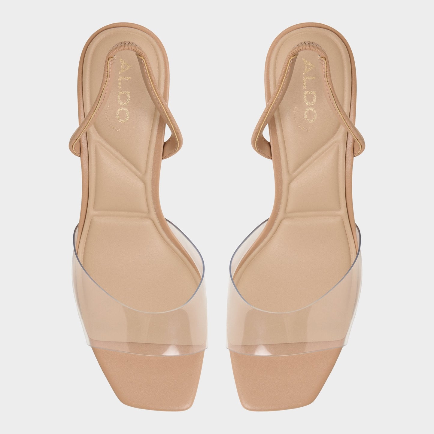 Andyana Beige Women's Strappy sandals - Slingback heeled sandal, Stiletto heel | Aldo Essential