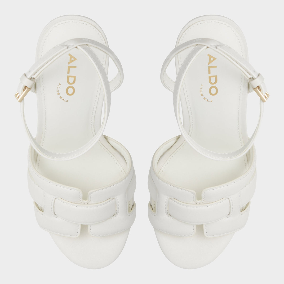 Valaberel Open White Women's Platform sandals - Strappy heeled sandal, Platform | Aldo Featured