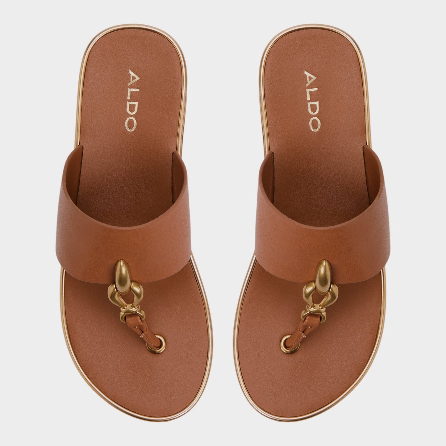 Penelopy Medium Brown Women's Platform sandals - Wedge sandal, Wedge heel | Aldo Signature