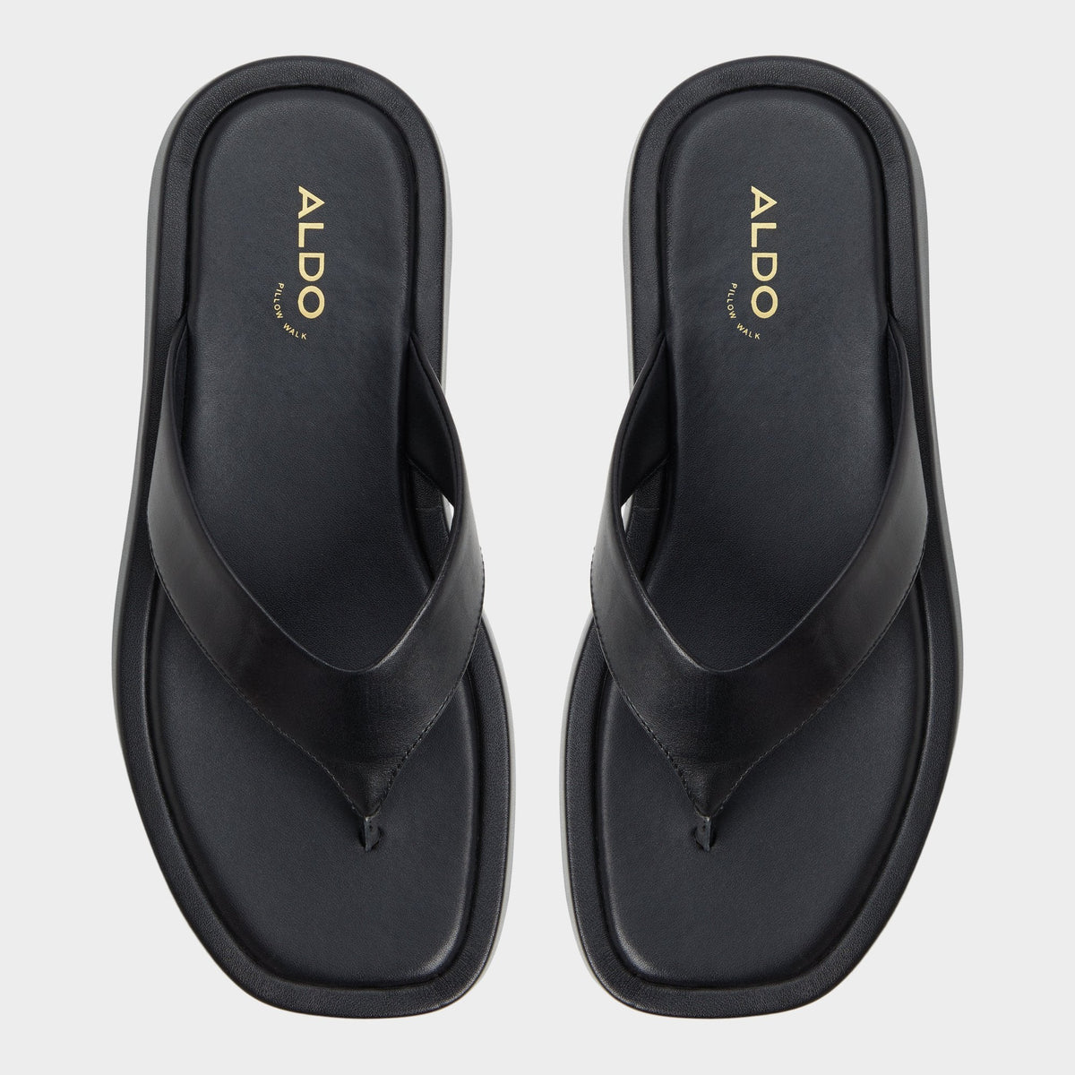 Grettle Black Women's Flats - Flip flop, Flatform | Aldo Premium