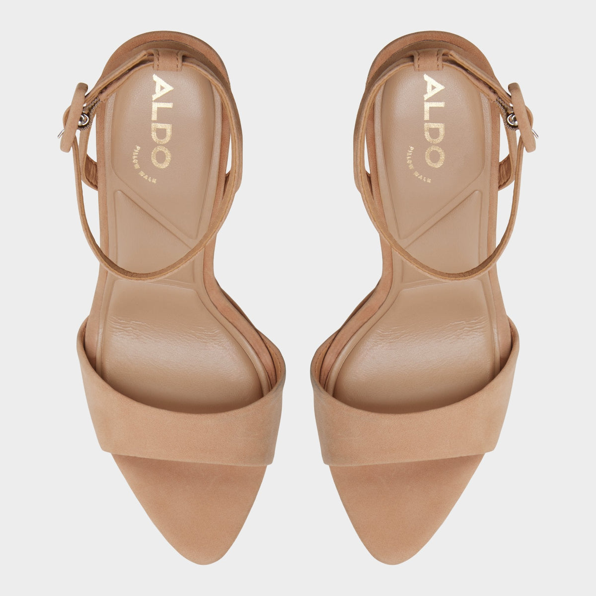 Ivette in Medium Beige - Strappy heeled sandal, Platform | Aldo Popular