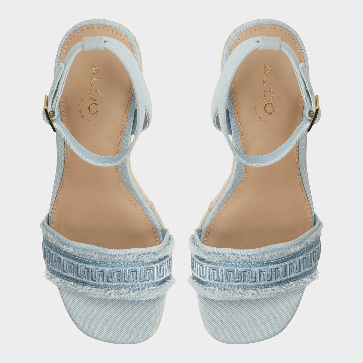 Aberitram Denim Women's Platform sandals - Wedge sandal | Aldo Essential