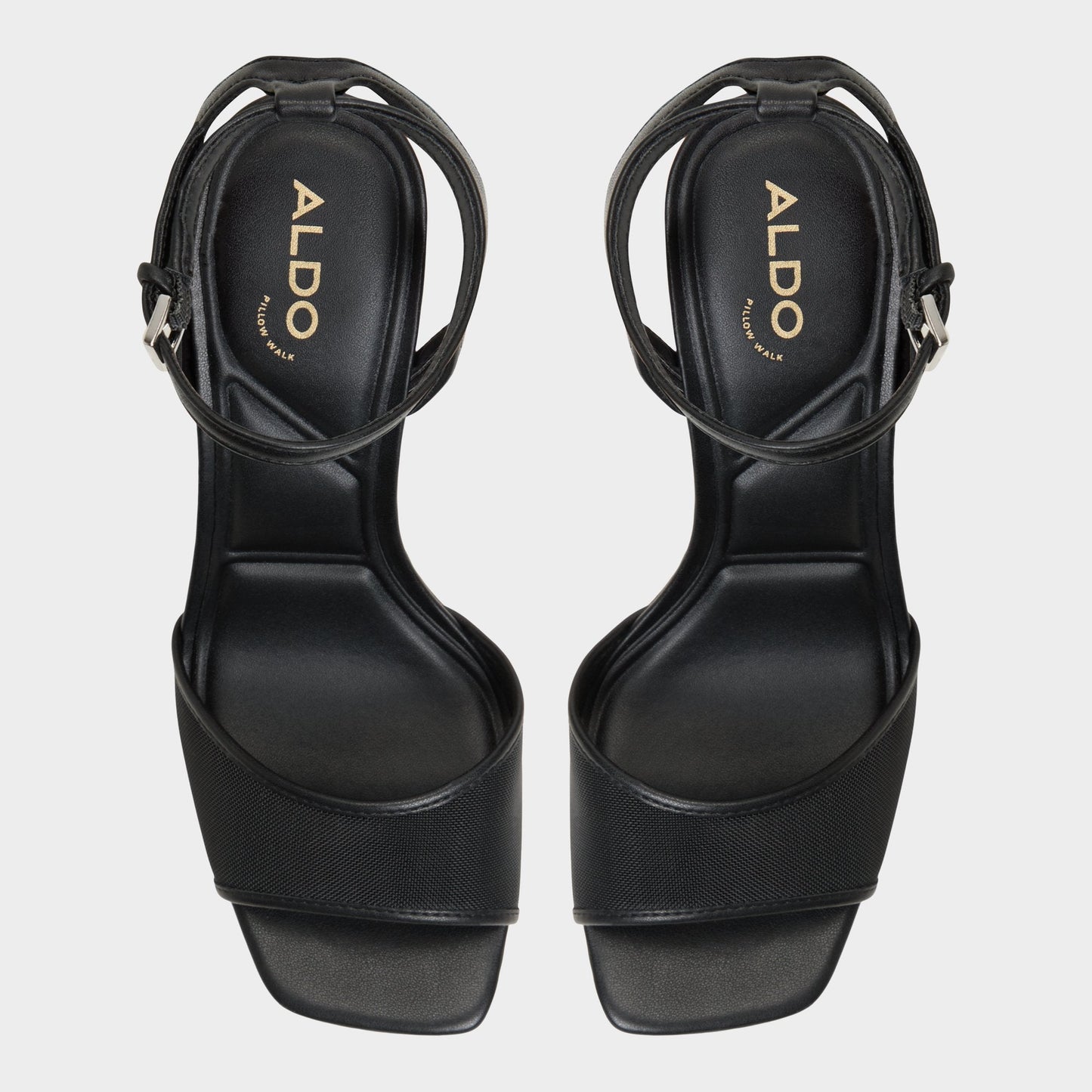 Chicglimmer Black Women's Platform sandals - Strappy heeled sandal, Block heel | Aldo Exclusive