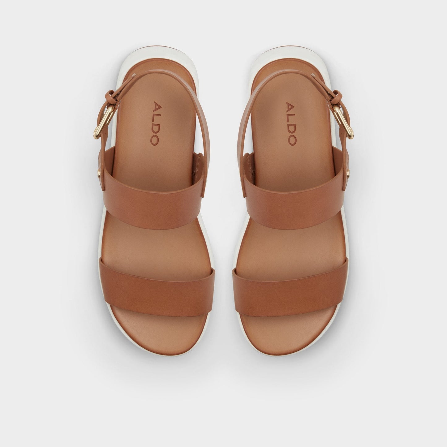 Silyia Dark Beige Women's Sandals - Flat sandal | Aldo Classic