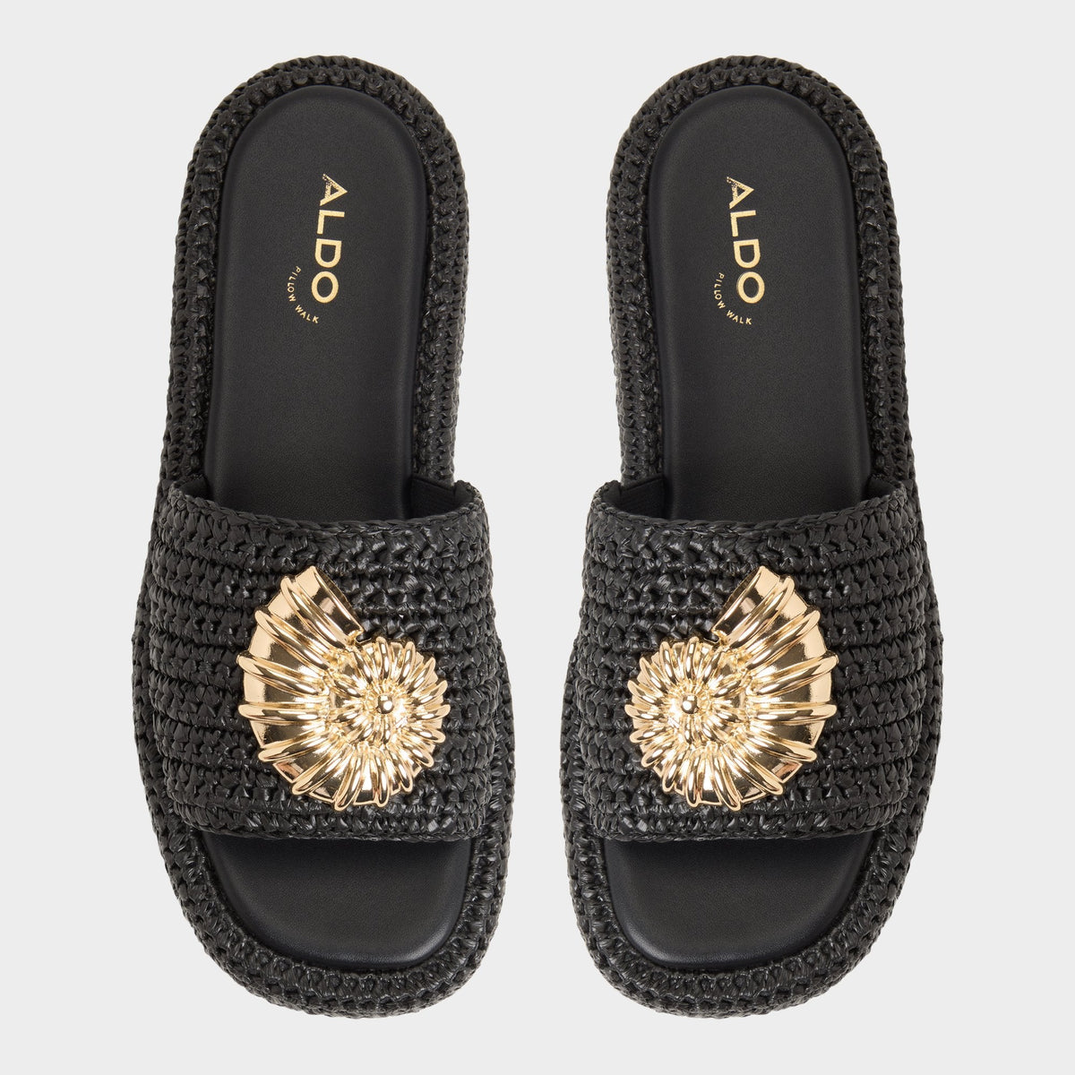 Justbeachy Black Women's Platform sandals - Flatform sandal | Aldo Featured