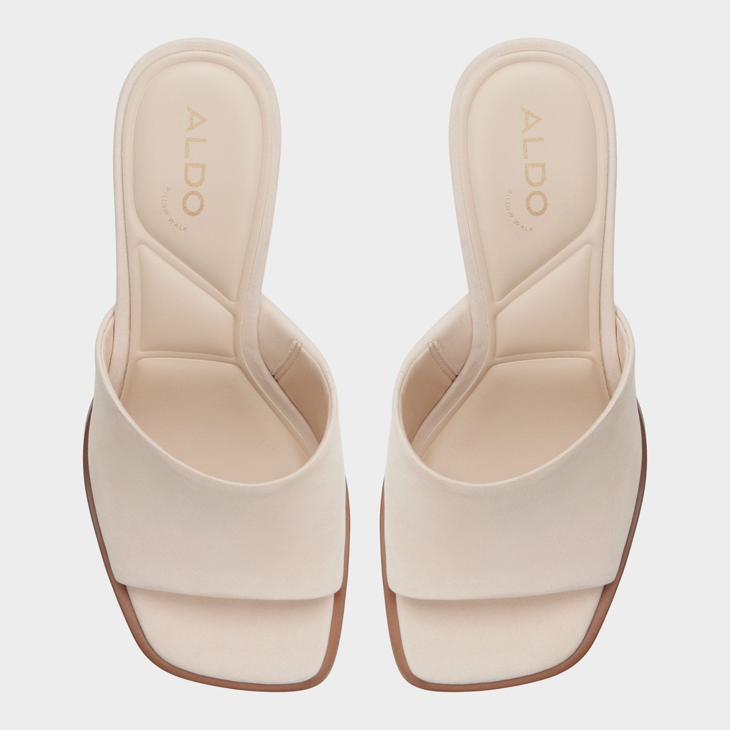 Re in Sophia Other Beige - Heeled mule, Block heel | Aldo Essential