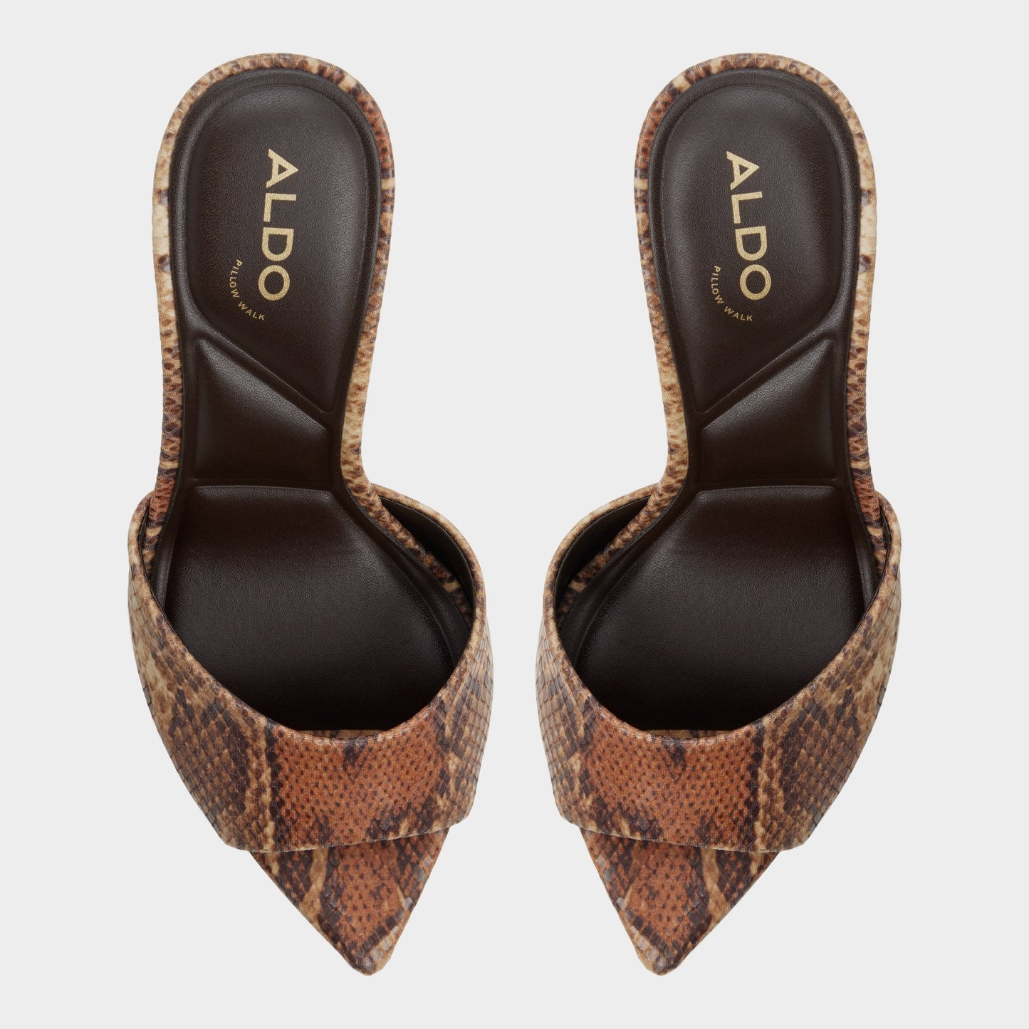 Anniebrilden in Brown Multi 14190598 - Heeled mule, Stiletto heel | Aldo New