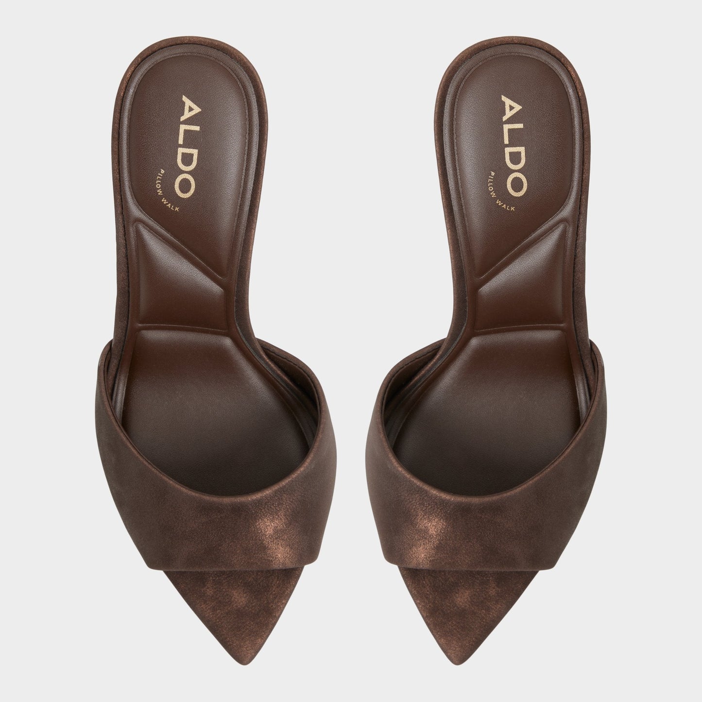 Anniebrilden Dark Brown Women's Mule slides - Heeled mule, Stiletto heel | Aldo Exclusive