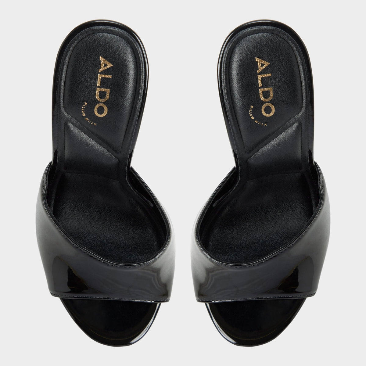 Rivieraa in Black - Heeled mule, Platform | Aldo Signature