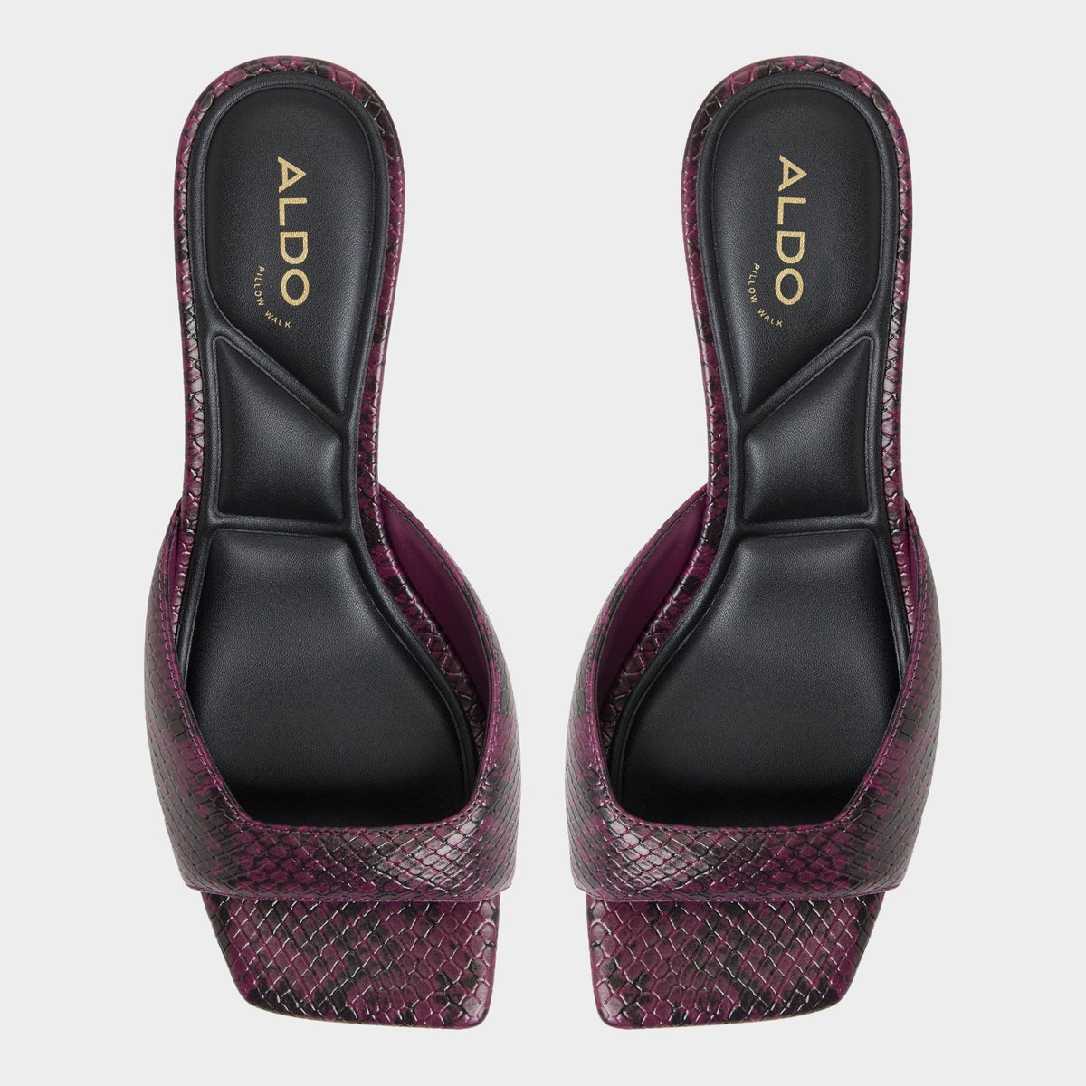 Aneky in Bordo - Heeled mule, Block heel | Aldo Signature