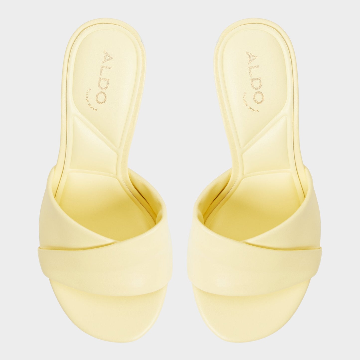 Lyhanna Light Yellow Women's Heeled mules - Heeled mule, Stiletto heel | Aldo Exclusive