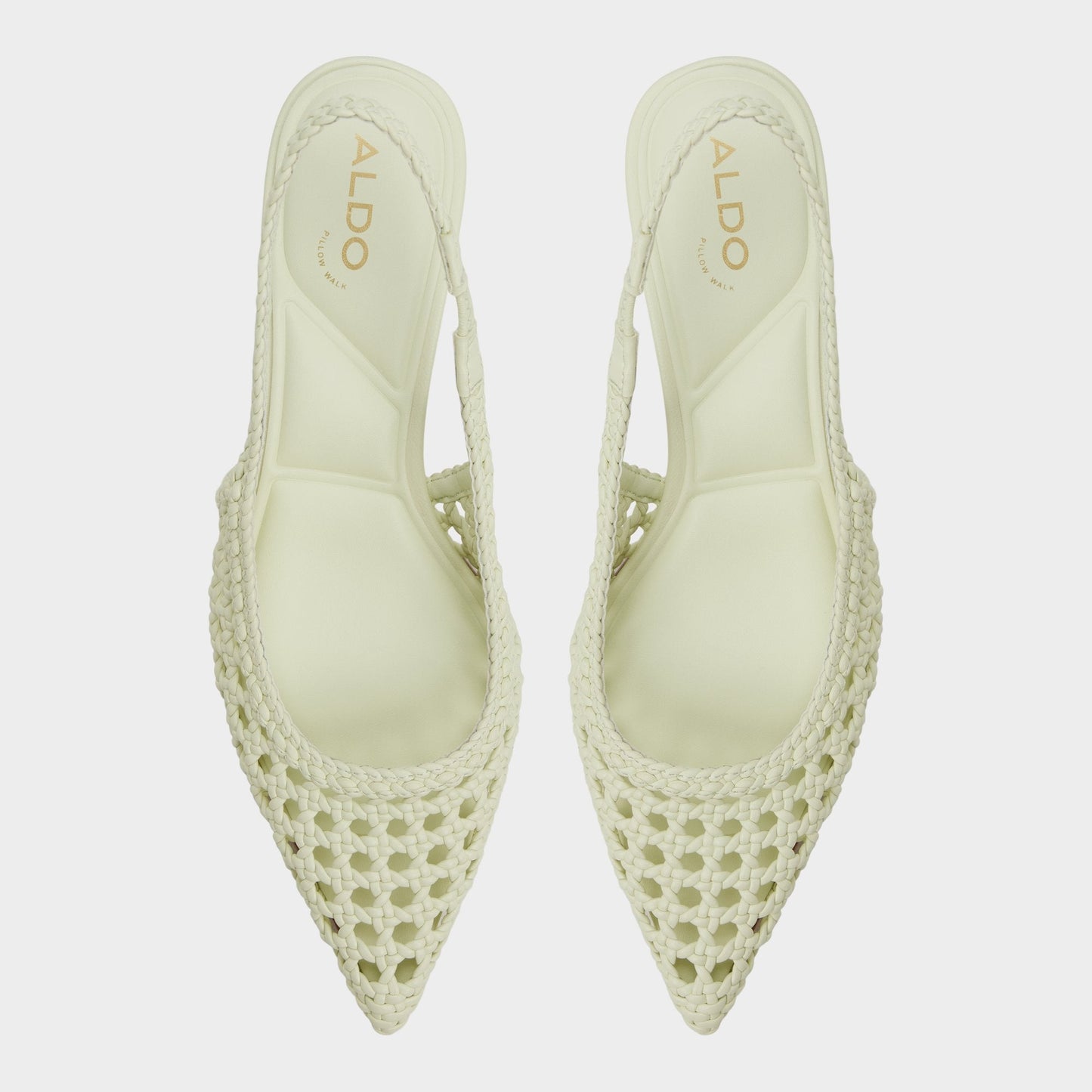 Violettia in Other Green - Sling back high heel, Kitten heel | Aldo Exclusive
