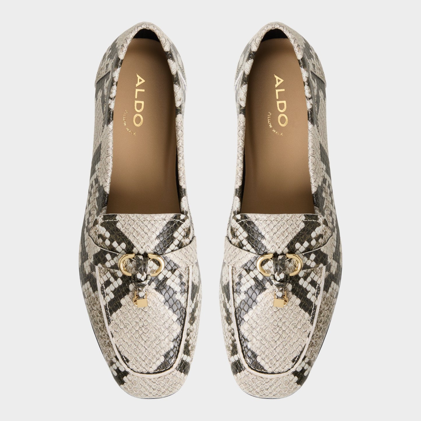 Ybilide White/Black Women's Loafers & Oxfords - Loafer | Aldo Featured