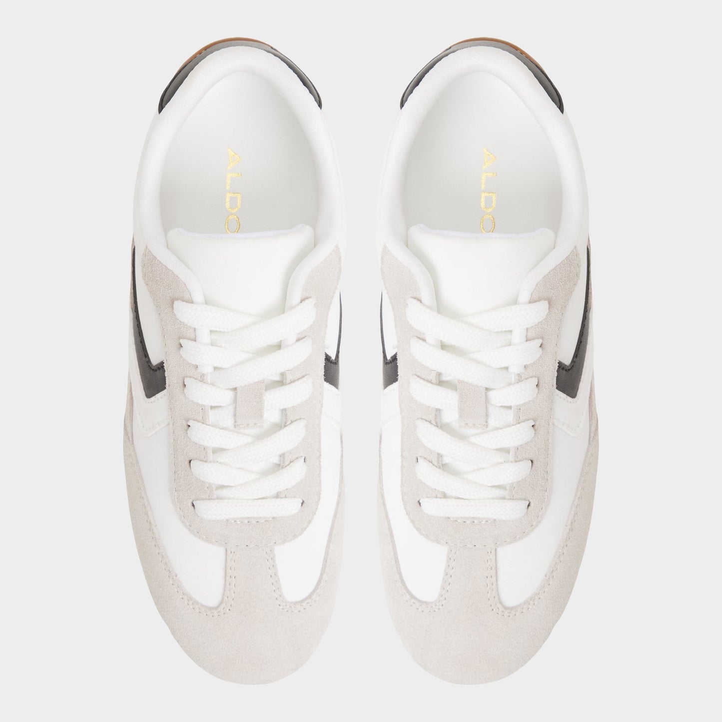 Coolchic White/Grey Women's Low top sneakers - Jogger sneaker | Aldo Recommended