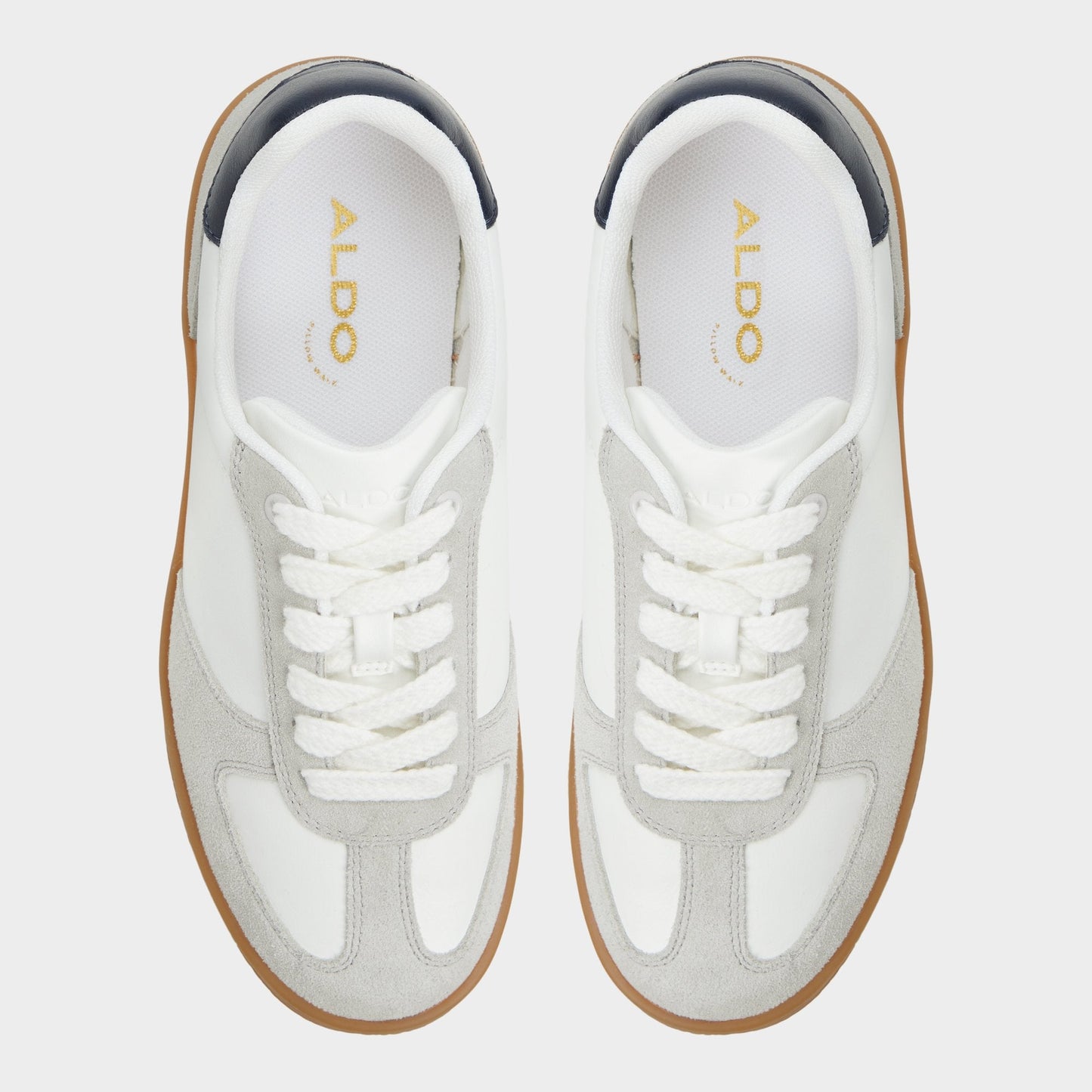 Deevale White/Grey Women's Low top sneakers - Sneaker, Platform | Aldo Recommended