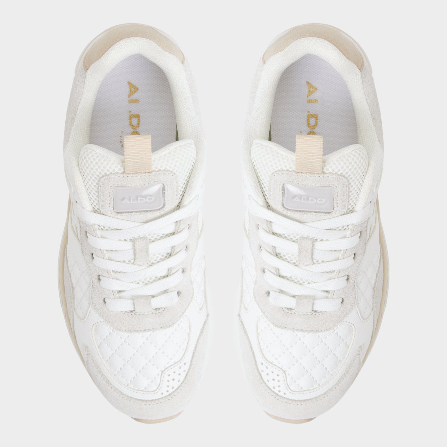 Pillowsnkr in L White - Jogger sneaker | Aldo Essential