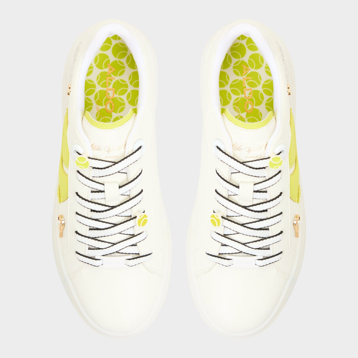 Clubchamp White Combo Women's Platform and wedge sneakers - Low top sneaker | Aldo Popular