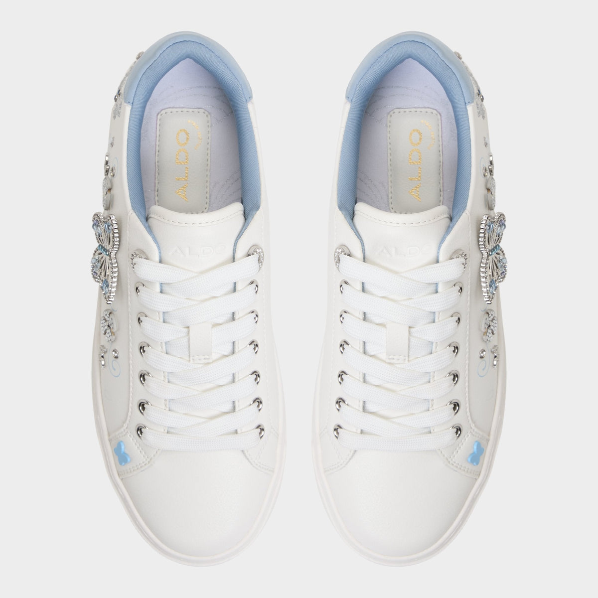 Saxony White/Multi Women's Platform and wedge sneakers - Low top sneaker | Aldo Recommended