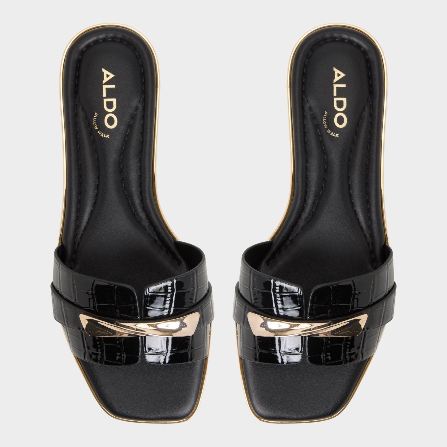 Darlina in Black - Slide sandal | Aldo Classic
