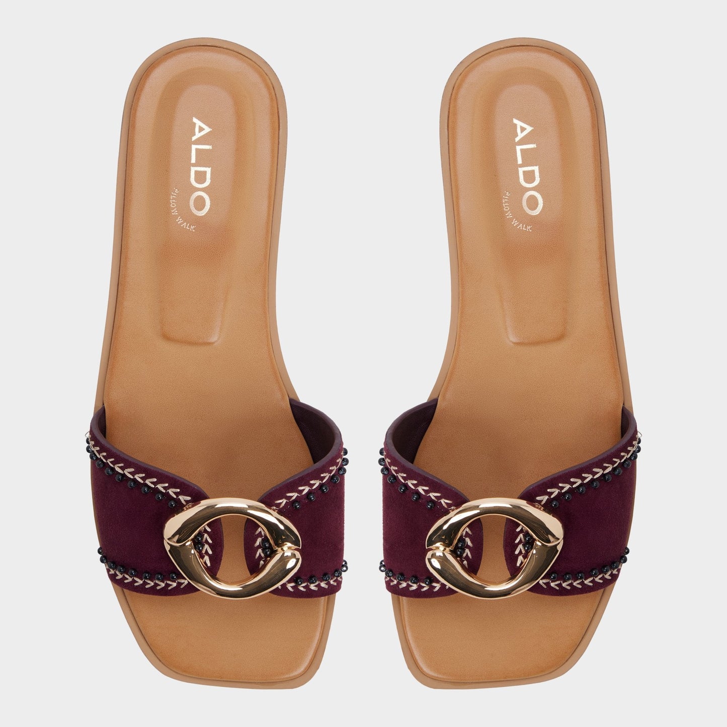 Biggin in Bordo - Slide sandal | Aldo Featured
