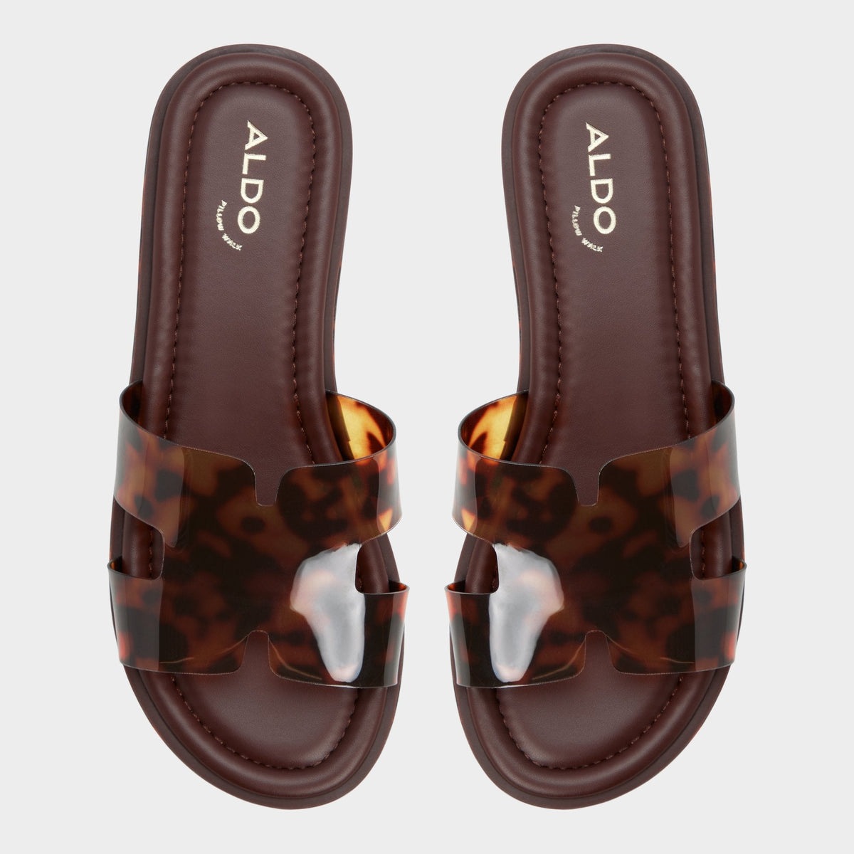 Anayelie in Open Brown - Slide sandal, Platform | Aldo Popular