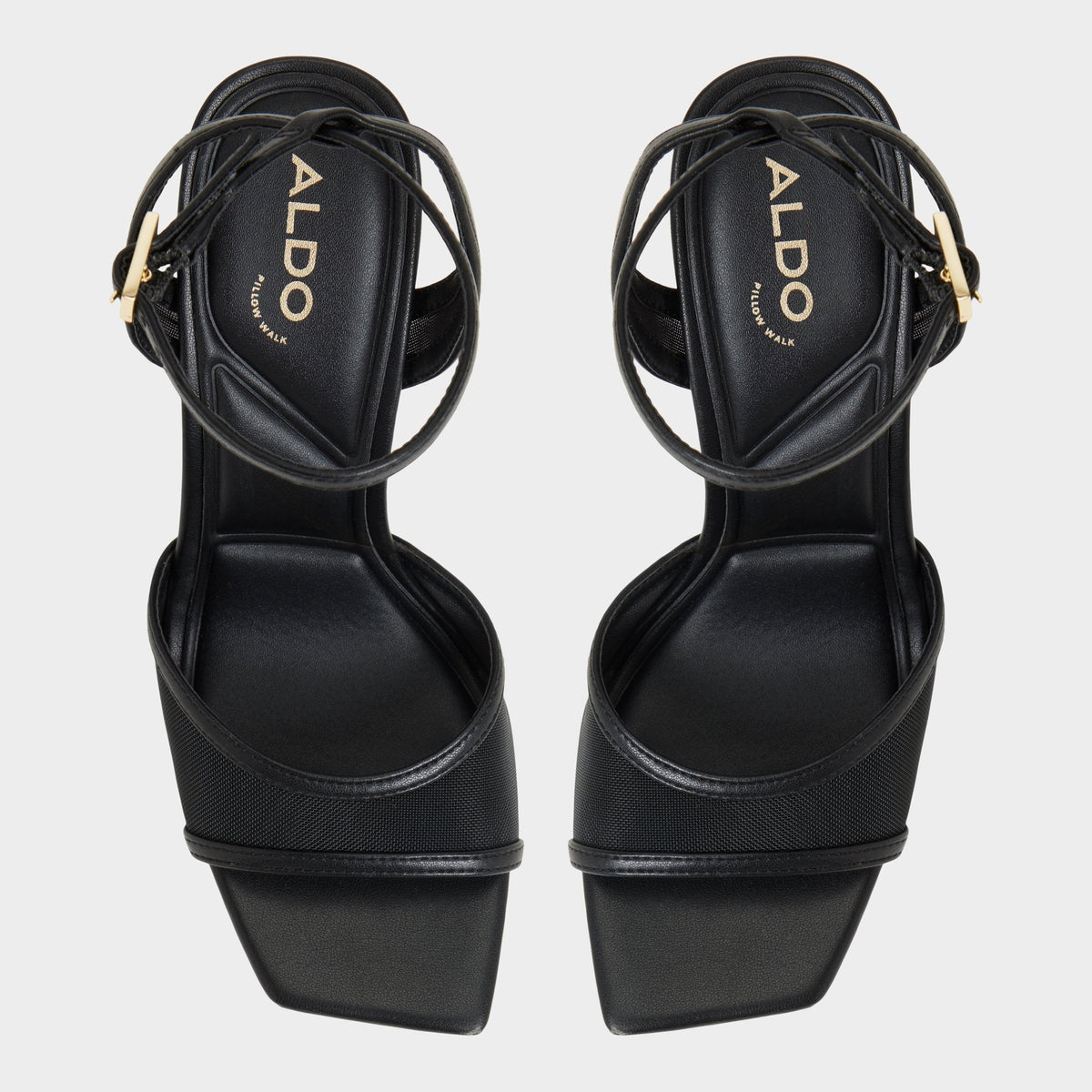 Sharra in Black 14119591 - Strappy heeled sandal, Stiletto heel | Aldo Popular
