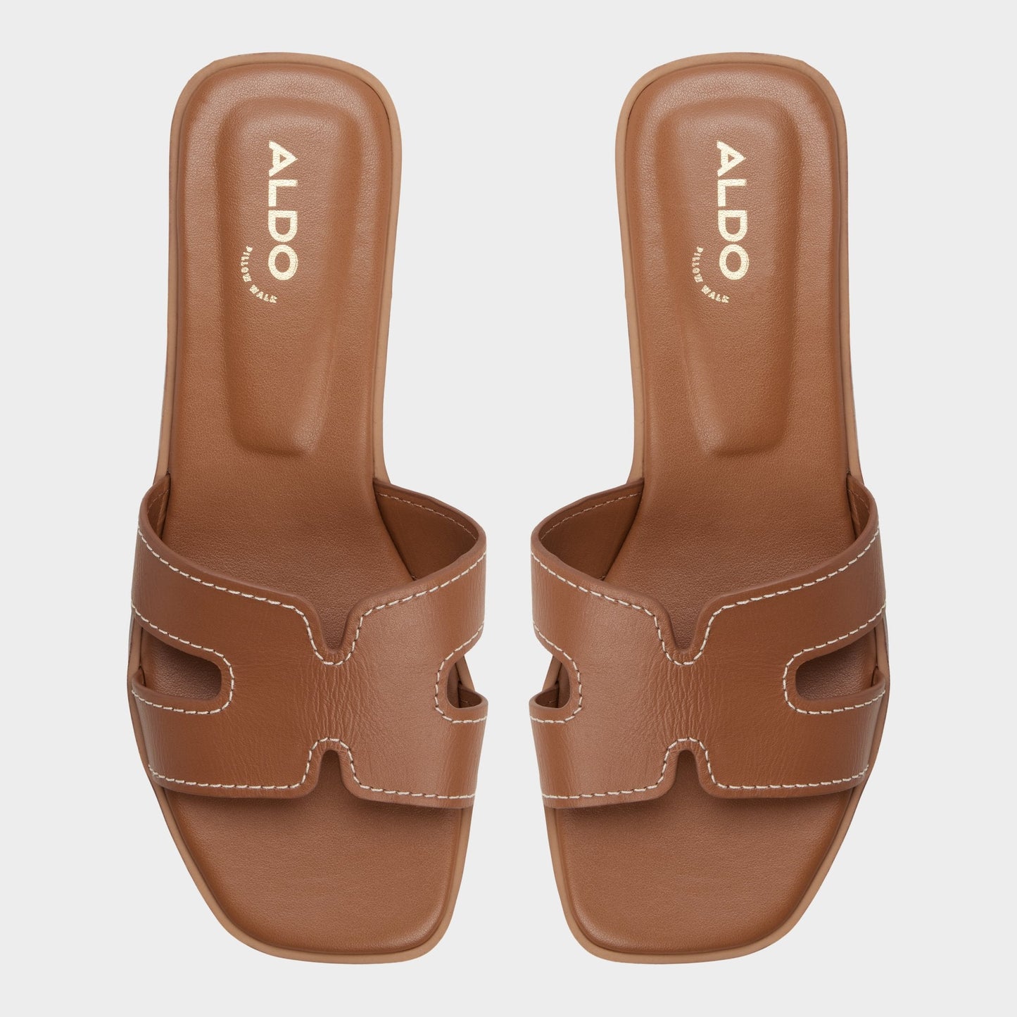 Itsandalb in Medium Brown - Slide sandal | Aldo Trending