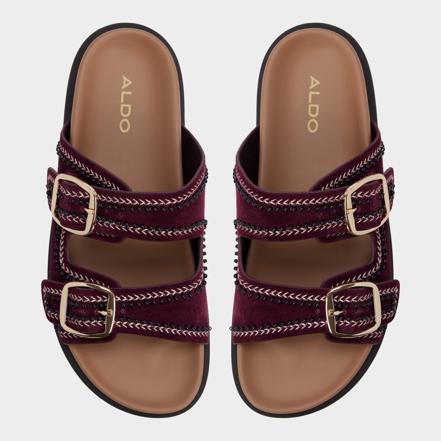 Bohochic in Bordo - Footbed sandal, Footbed sandal | Aldo New