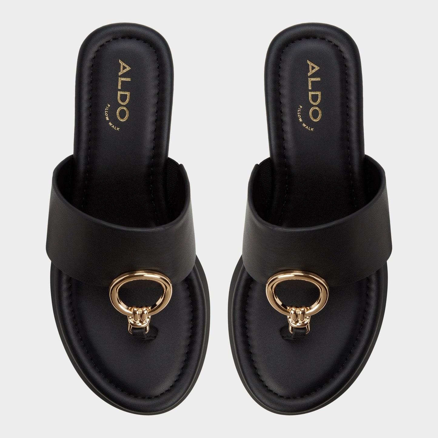 Friegan in Black - Slide sandal, Wedge heel | Aldo Best Seller