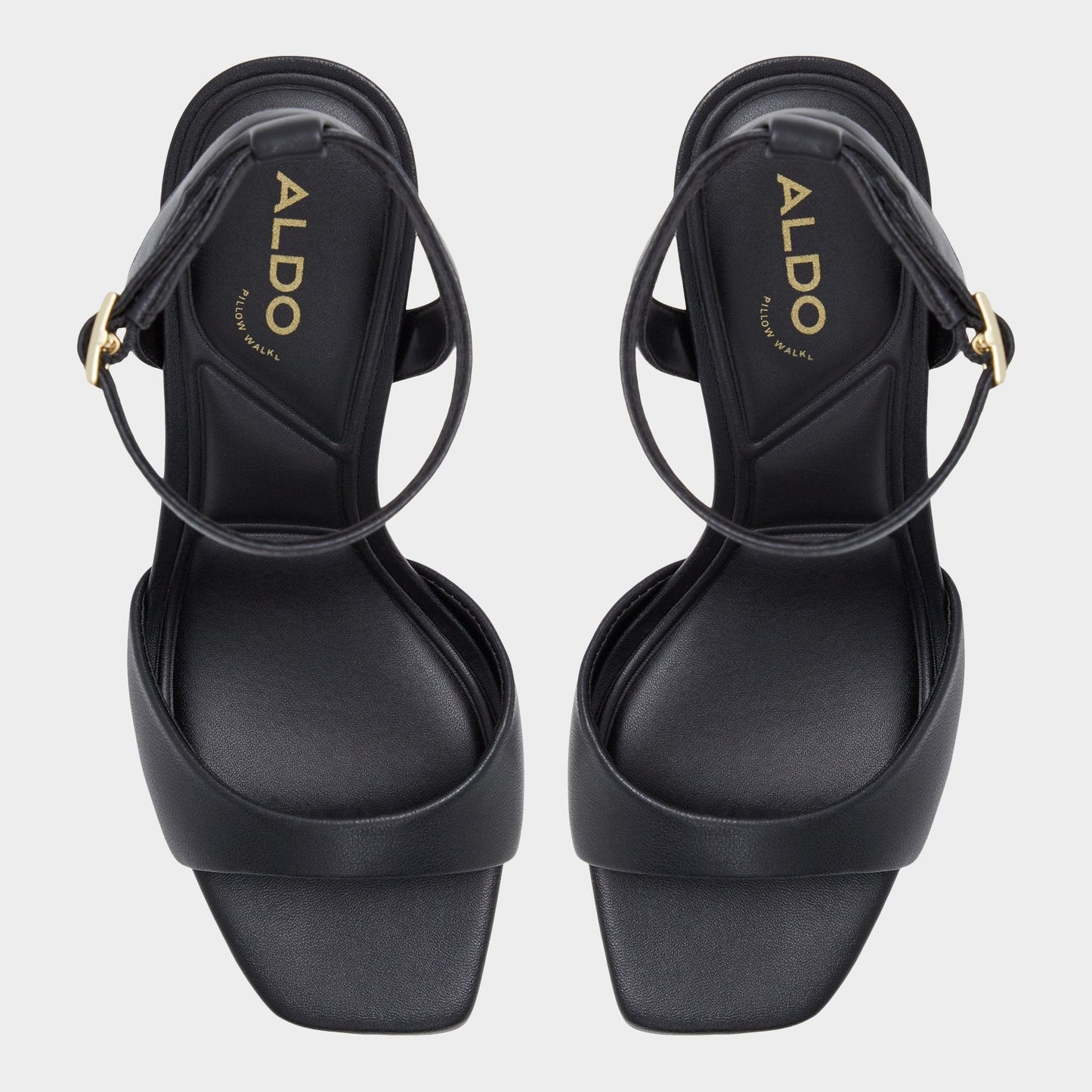 Sake Black Women's Strappy sandals - Strappy heeled sandal | Aldo Classic