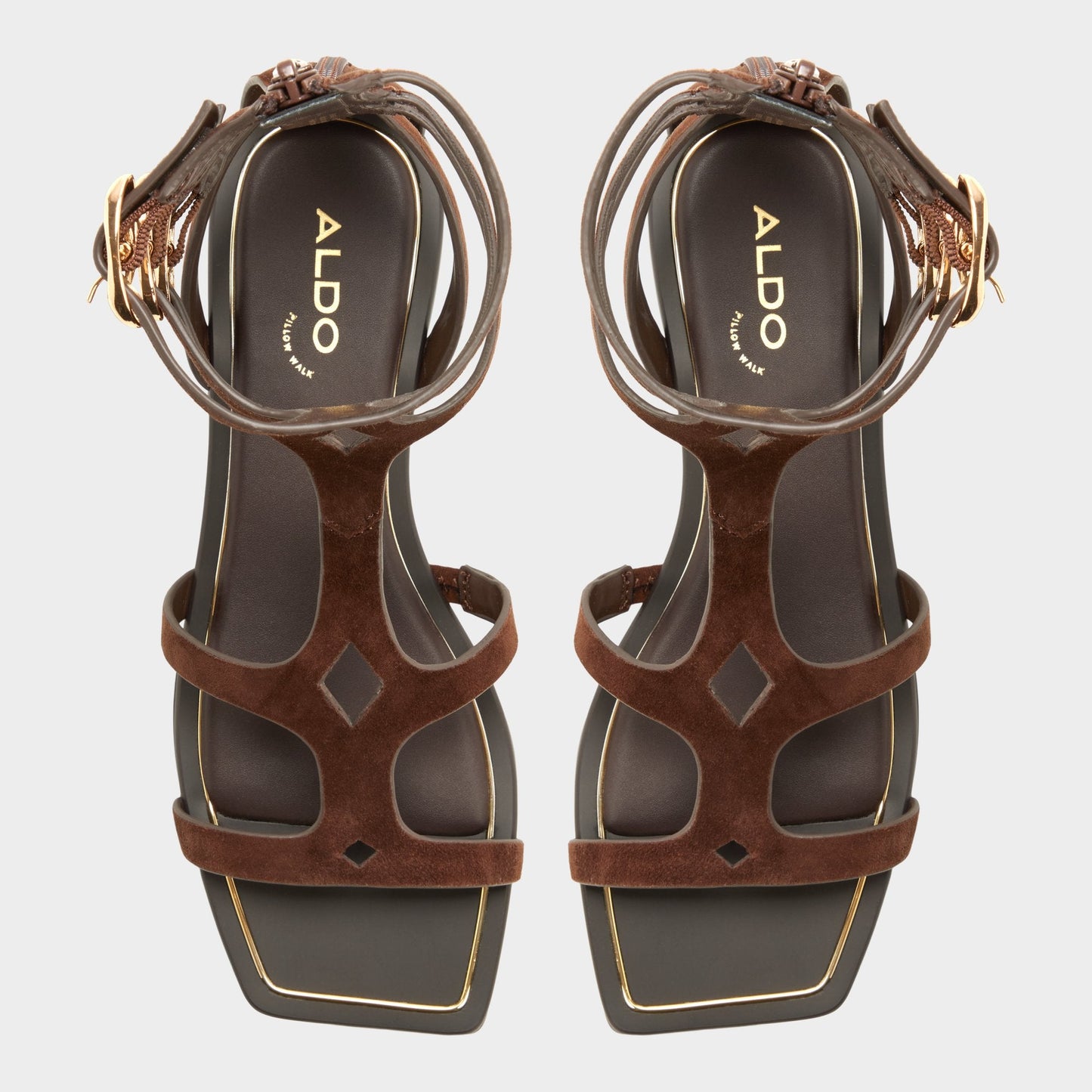 Marisea in Dark Brown - Gladiator sandal | Aldo Featured