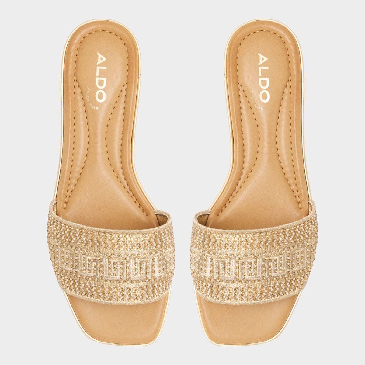 Oceania in Gold 13747178 - Slide sandal | Aldo Featured