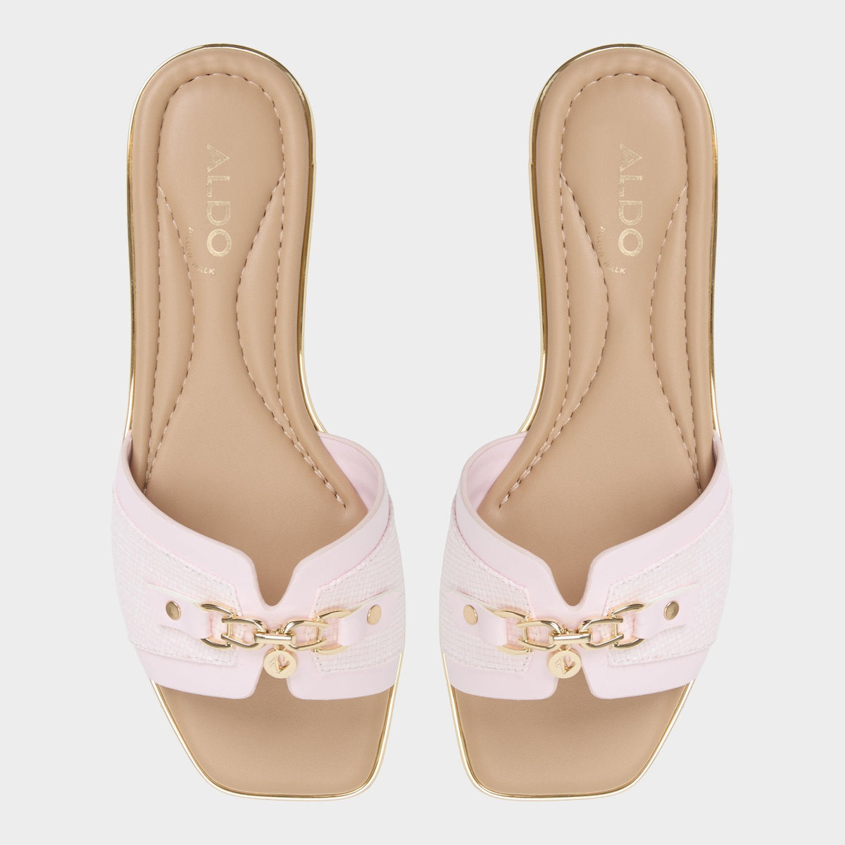 Alamassi Light Pink Women's Flats - Slide sandal | Aldo Best Seller