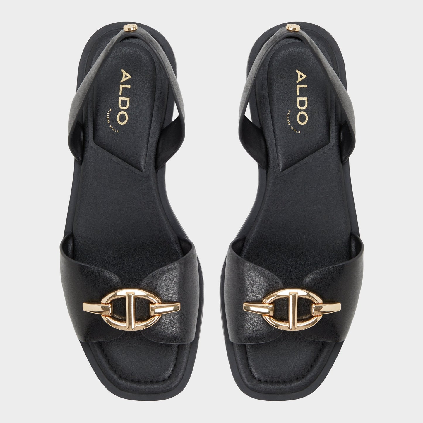 Goassi Black Women's Flats - Flat sandal | Aldo Classic