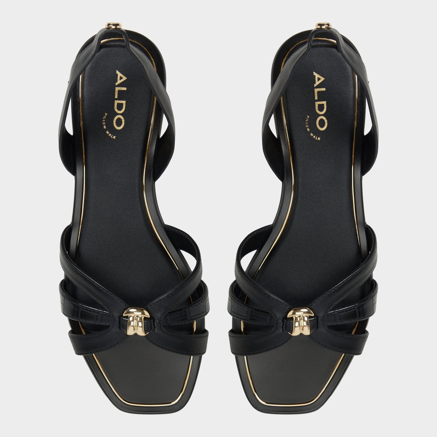 Marassita Black Women's Slingbacks - Flat sandal | Aldo Classic