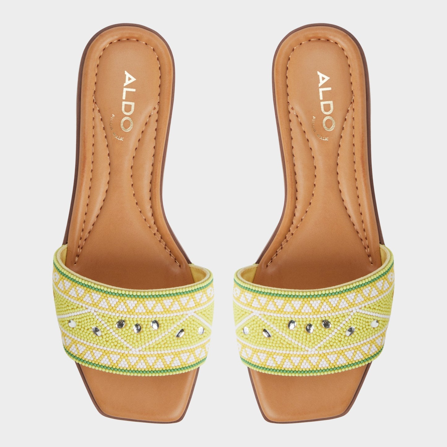 Seavacay Bright Yellow Women's Travel essentials - Slide sandal | Aldo Best Seller