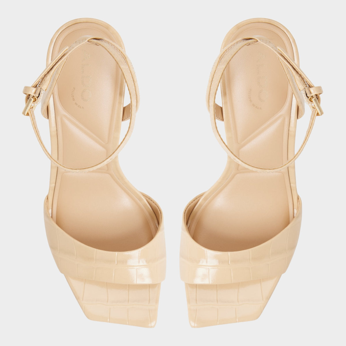 Harmonious in Medium Beige - Strappy heeled sandal | Aldo Recommended
