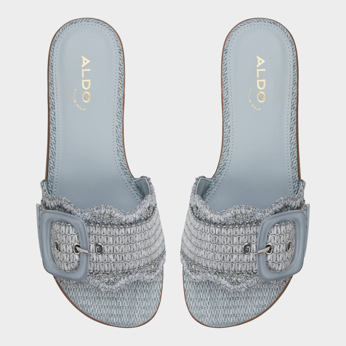 Wavysally in Other Blue 14051763 - Slide sandal | Aldo Premium