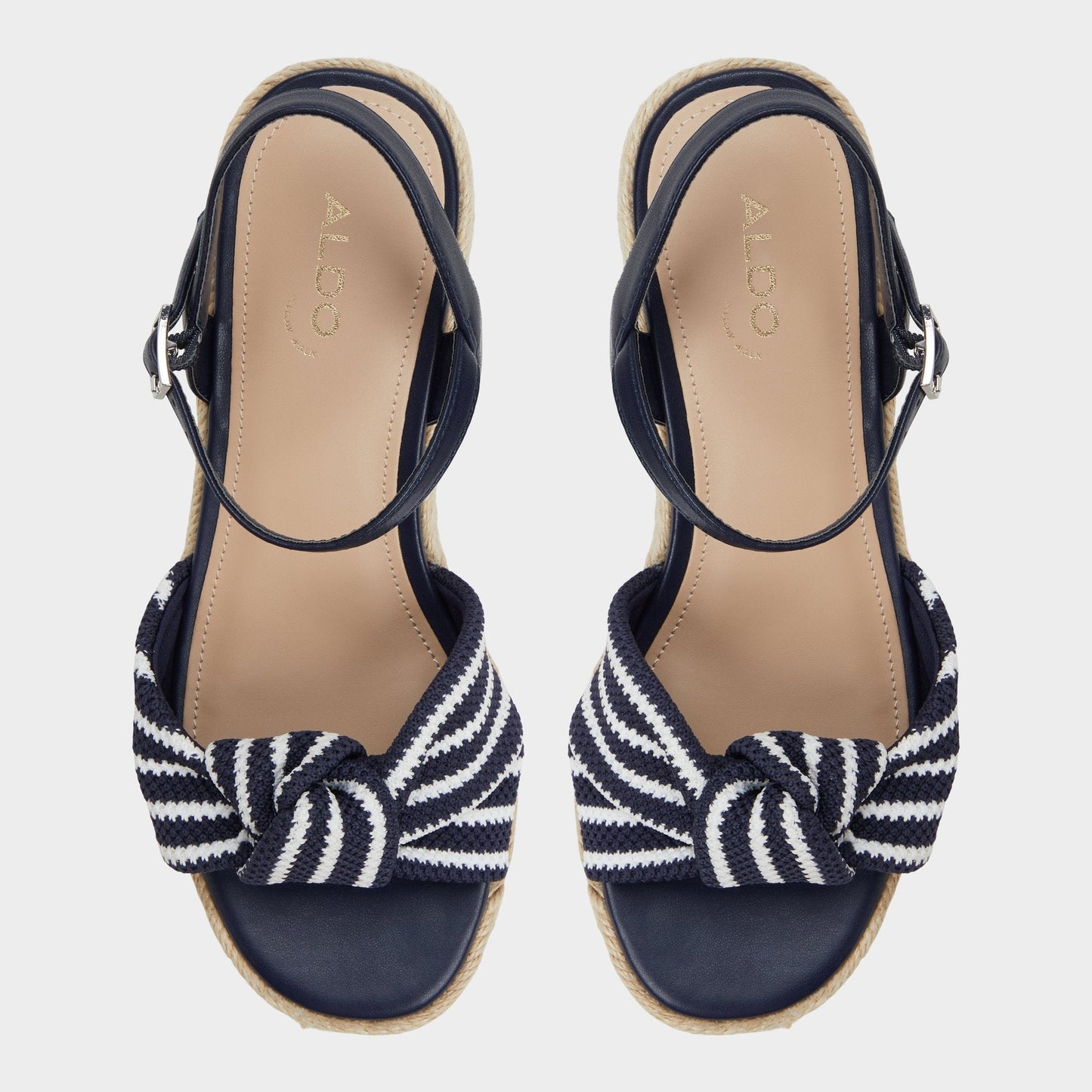 Annamarie Navy Women's Platform sandals - Wedge sandal | Aldo Classic