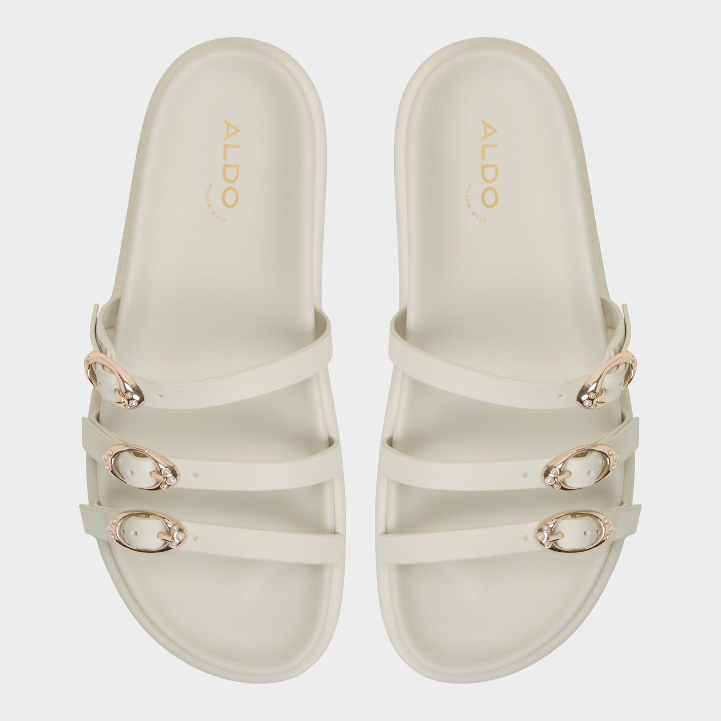 Zephyra White Women's Footbed sandals - Footbed sandal, Footbed sandal | Aldo Recommended