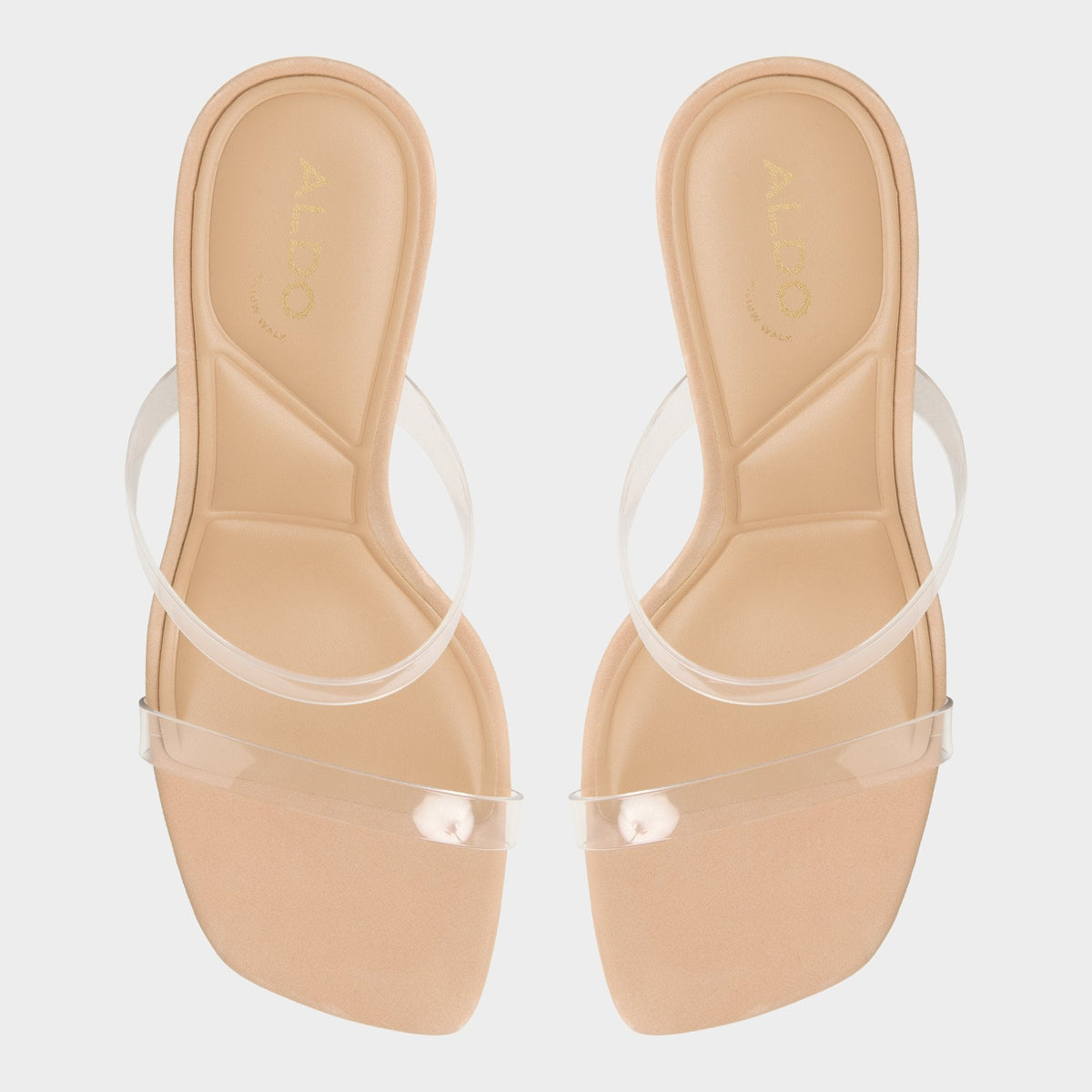 Evalina Medium Beige Women's Heeled sandals - Strappy heeled sandal, Stiletto heel | Aldo Signature