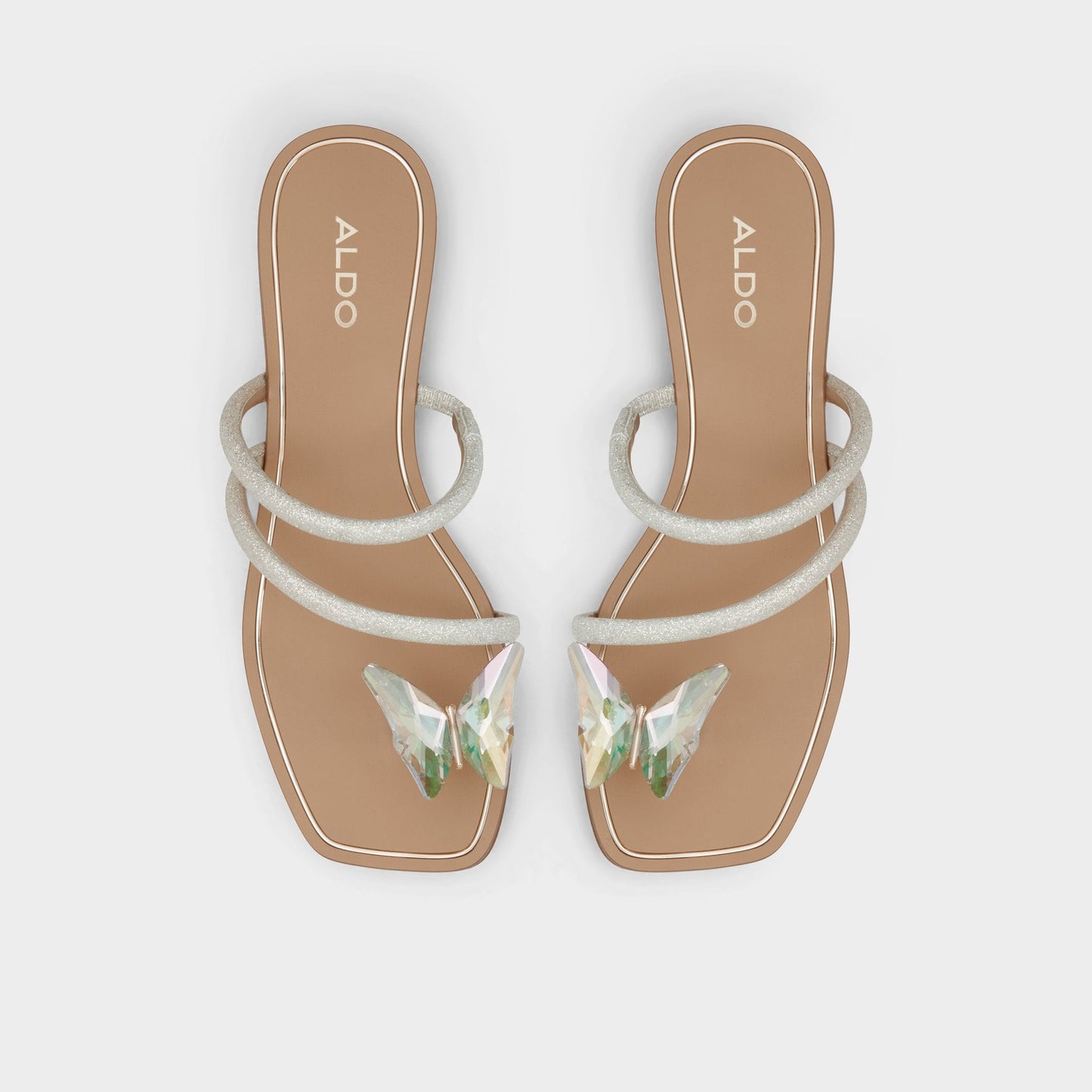 Garberia Silver Women's Flats - Flip flop | Aldo Classic