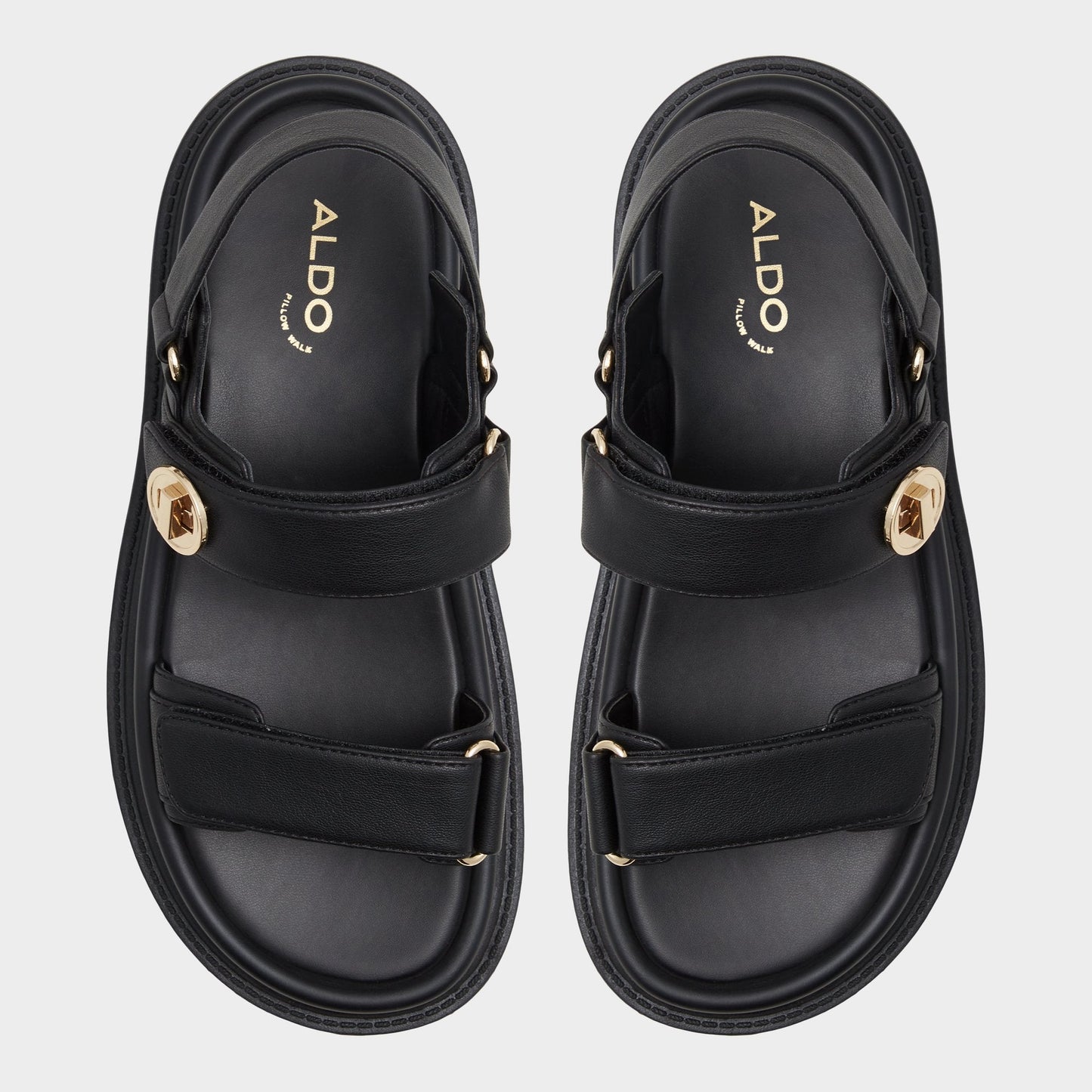 Linette Black Women's Footbed sandals - Footbed sandal, Footbed sandal | Aldo Premium